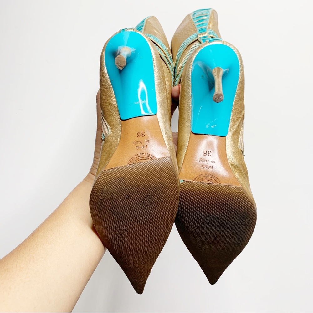 Hamlet Couture Metallic Gold with Cobra Trim 36 - Picture 7 of 7